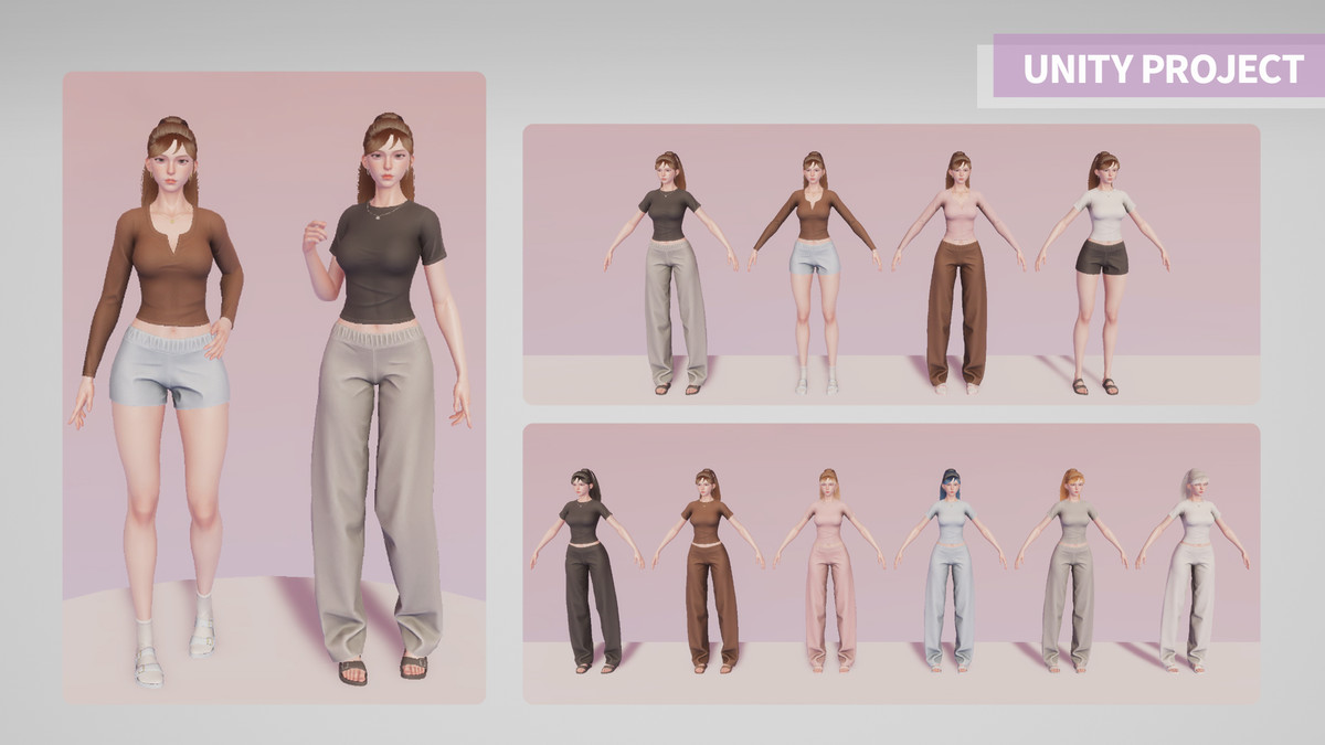 Cozy Home Girl Outfit - Pack