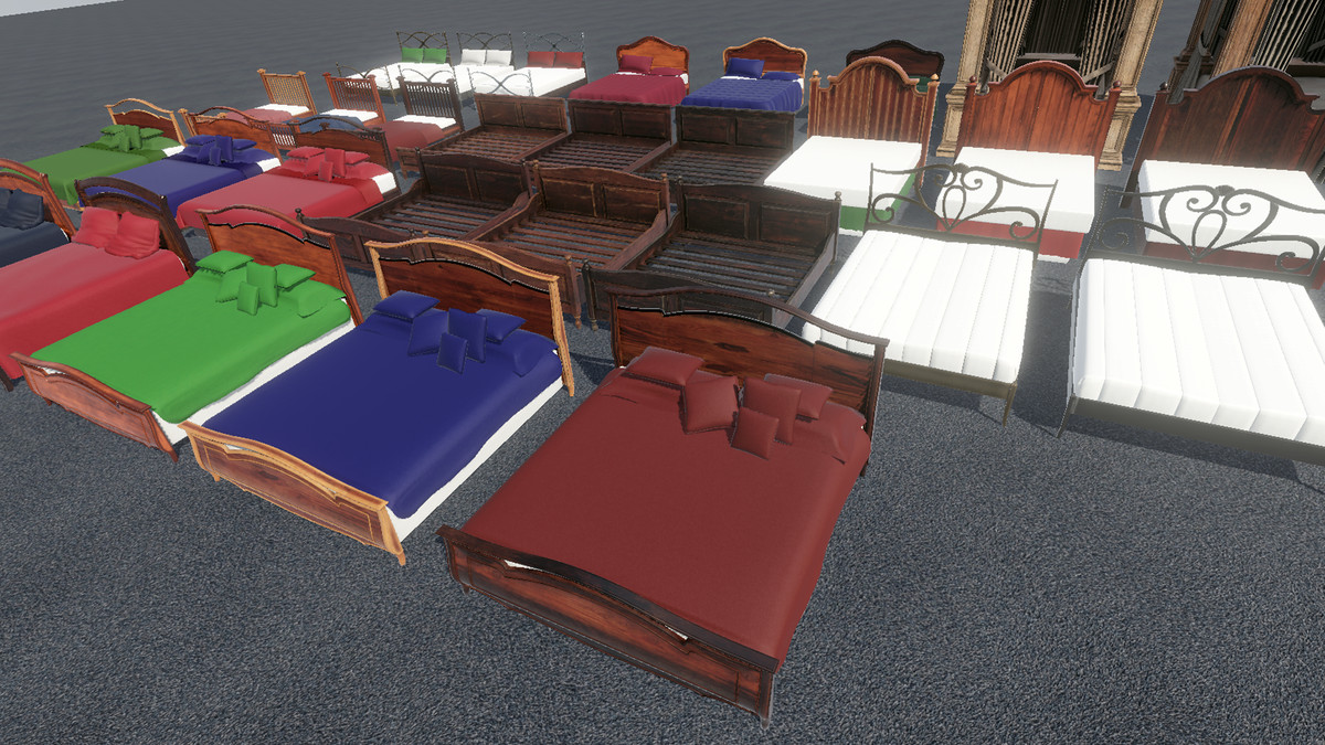Beds Pack : Furniture Collection