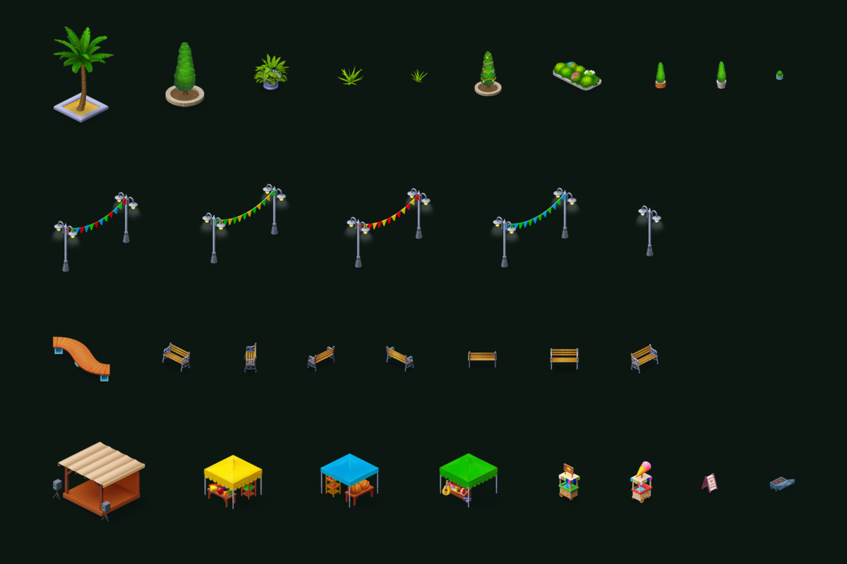 Complete Isometric City Builder Megapack