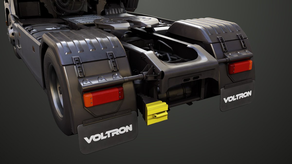 Heavy Truck Chassis 06 Interior URP HDRP Textures