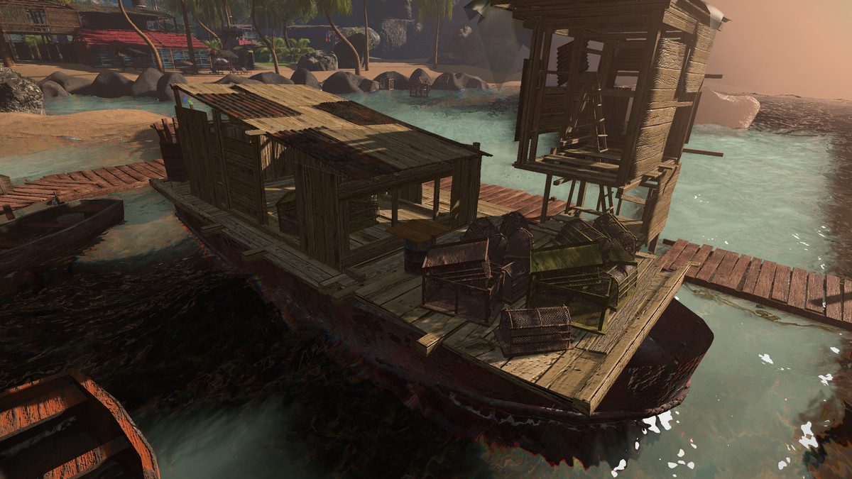 South Pacific Island - Map