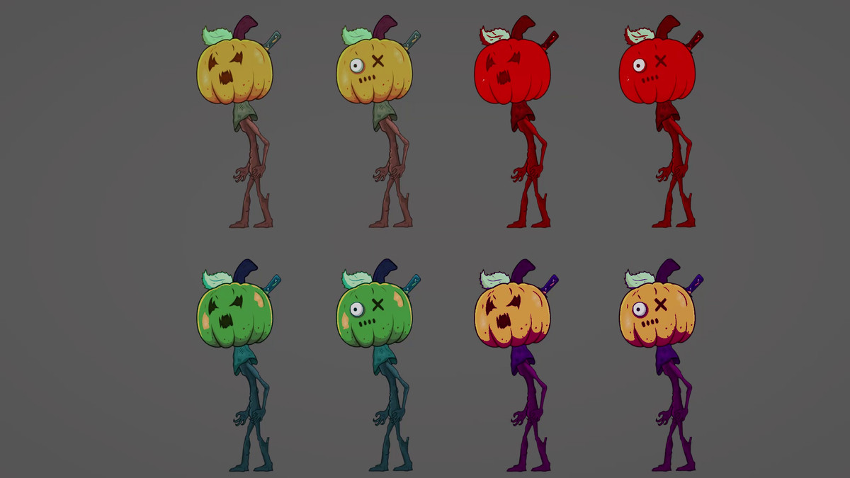 Halloween Pumpkin 2D PRO