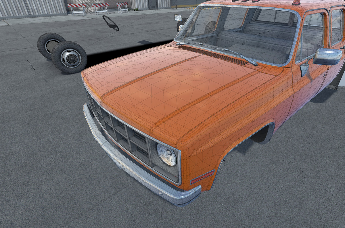 Crewcab ramp truck