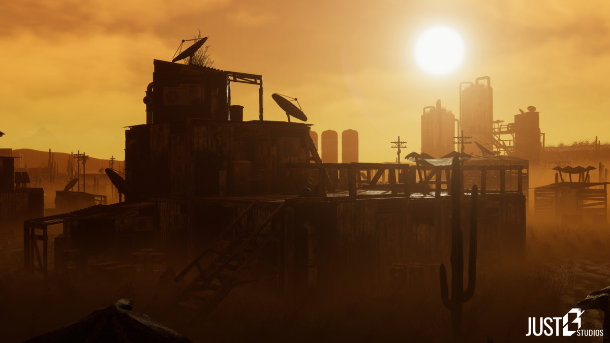 Modular Post Apocalyptic Desert Environment (Desert City,Desert Village)