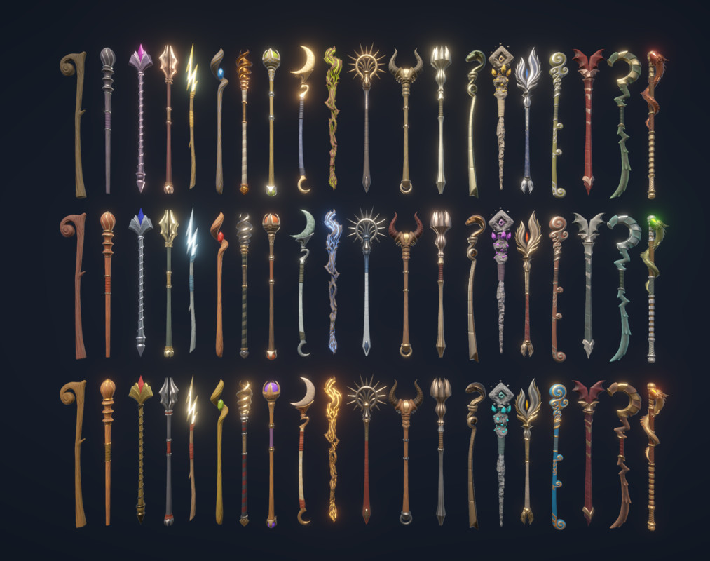 Stylized RPG Weapons - Complete Collection