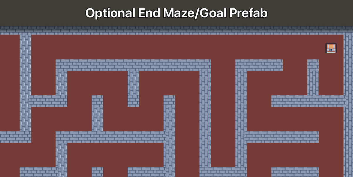 Maze Generator Pro 2D – Procedural Tilemap Level Builder with Labyrinth Design