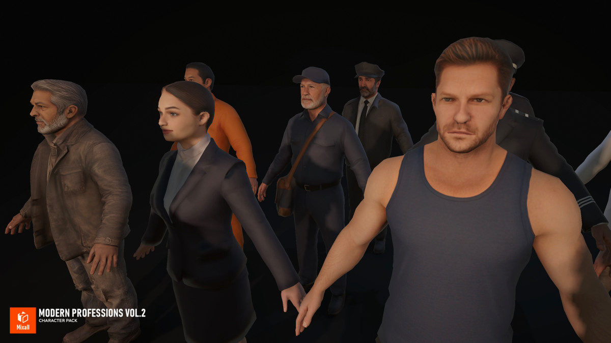 Modern Professions Vol.2 - Character Pack