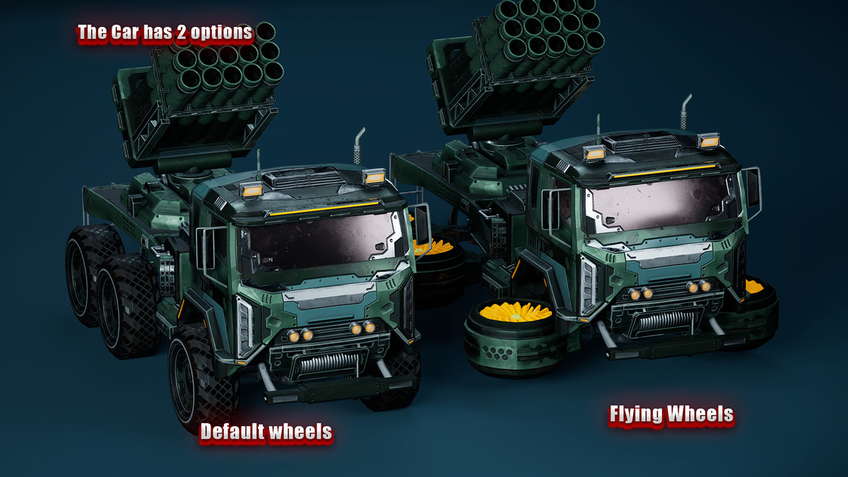Sci-Fi Transport - Truck