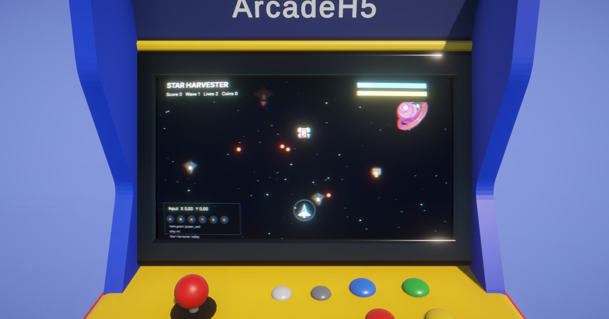 Arcade Html5: Virtual Device Simulator