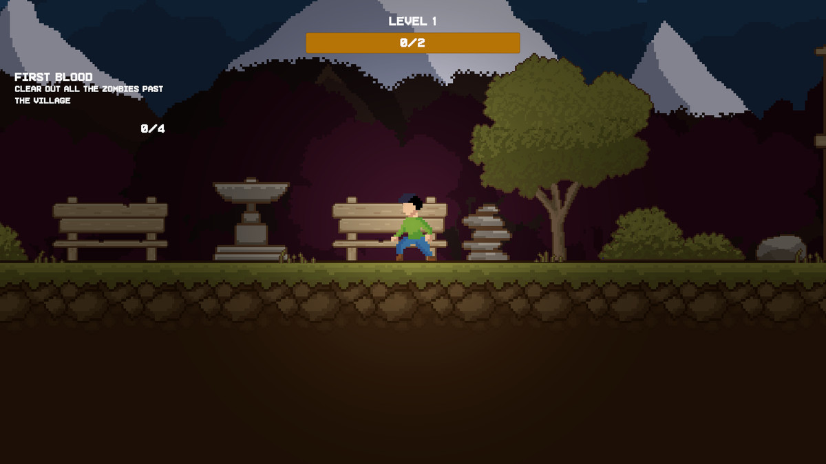 2D Platformer Action Game Template