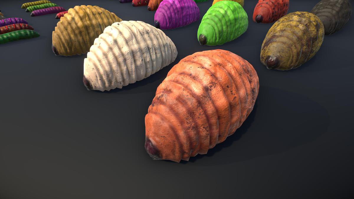 Frozen Winter Worms(Customizable)