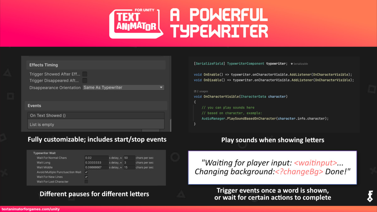 Text Animator for Unity | UI Toolkit and Text Mesh Pro