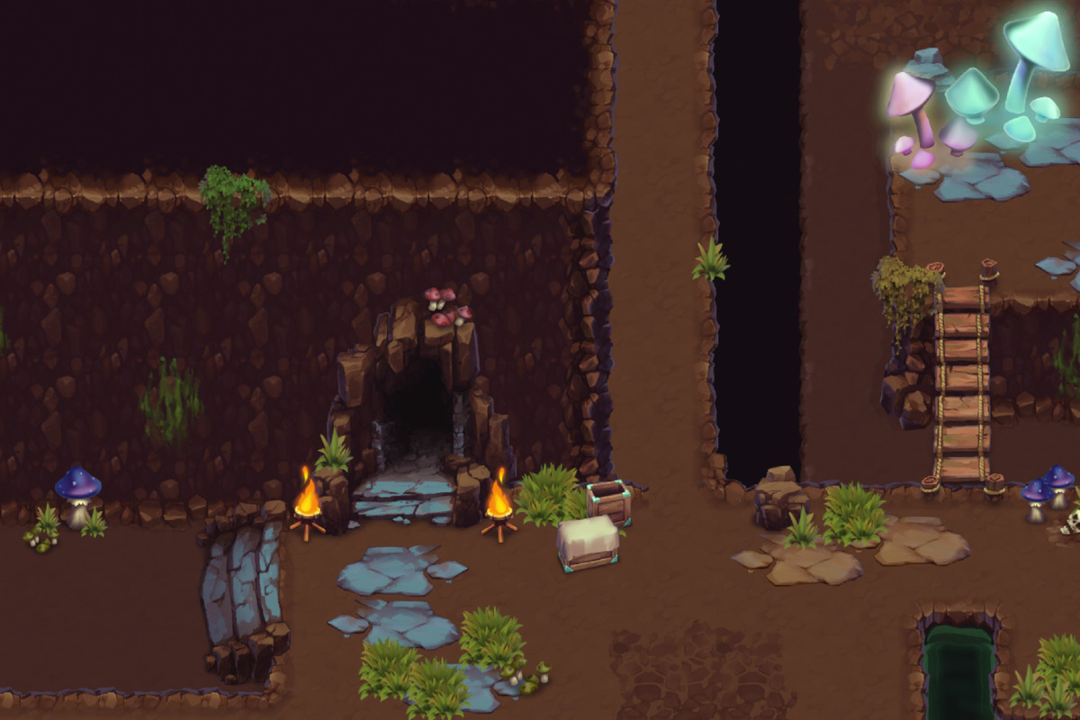 Cave Abyss Top-Down Tileset