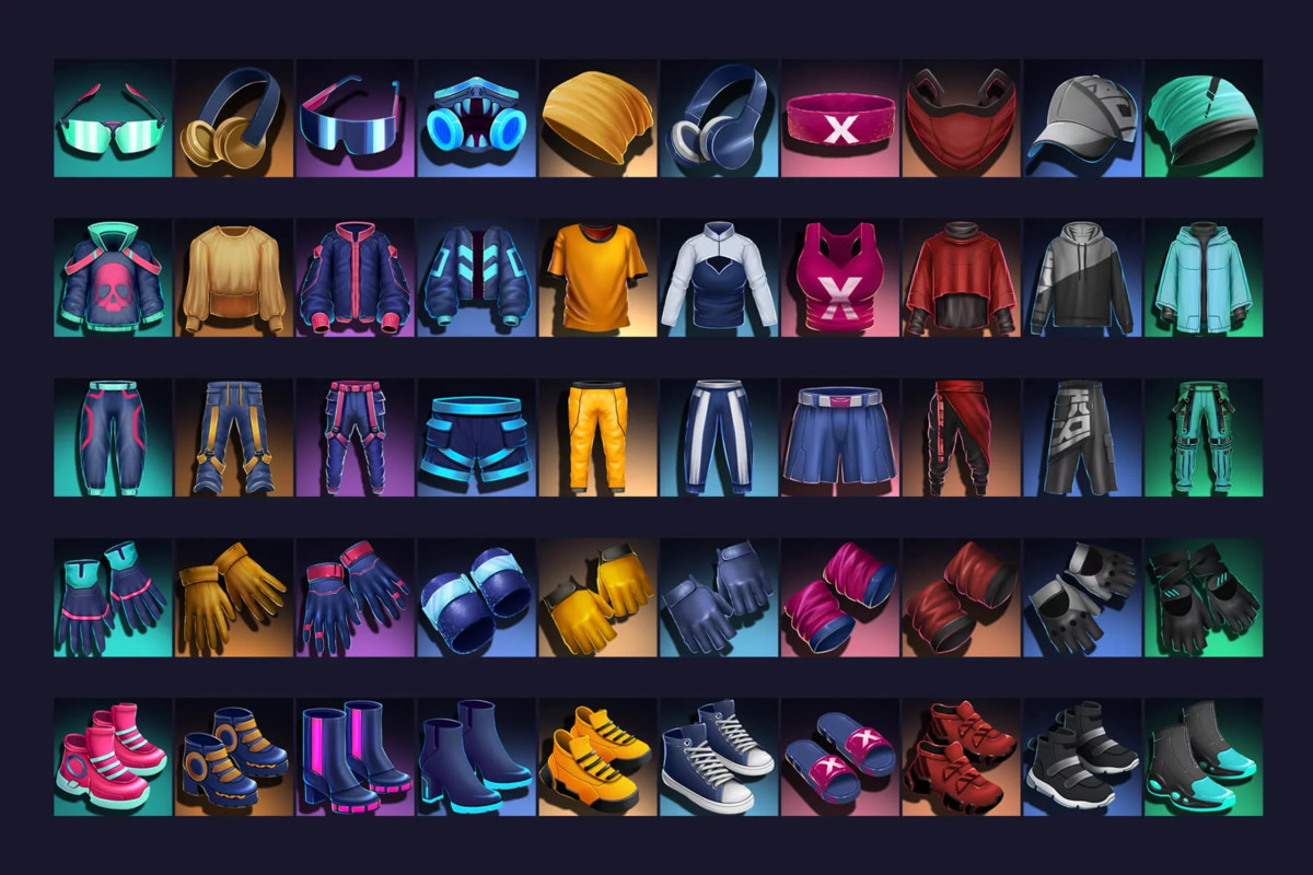 2700 Cyberpunk RPG Icons Pack
