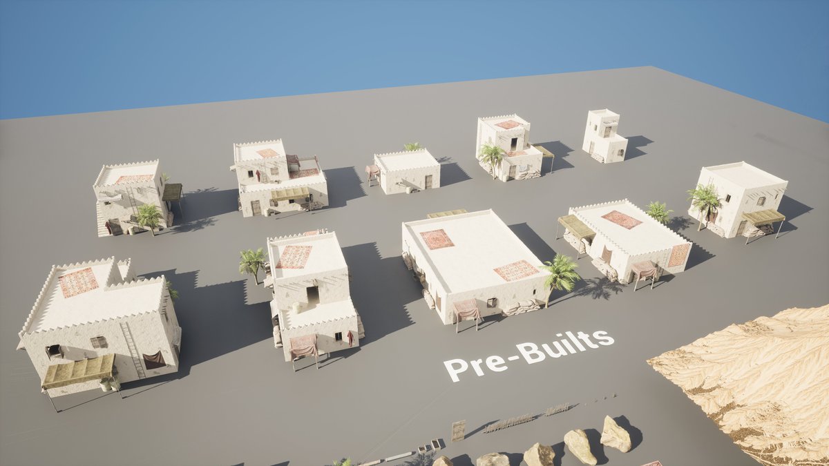 Desert Outpost - Arabian & Persian Village Environment