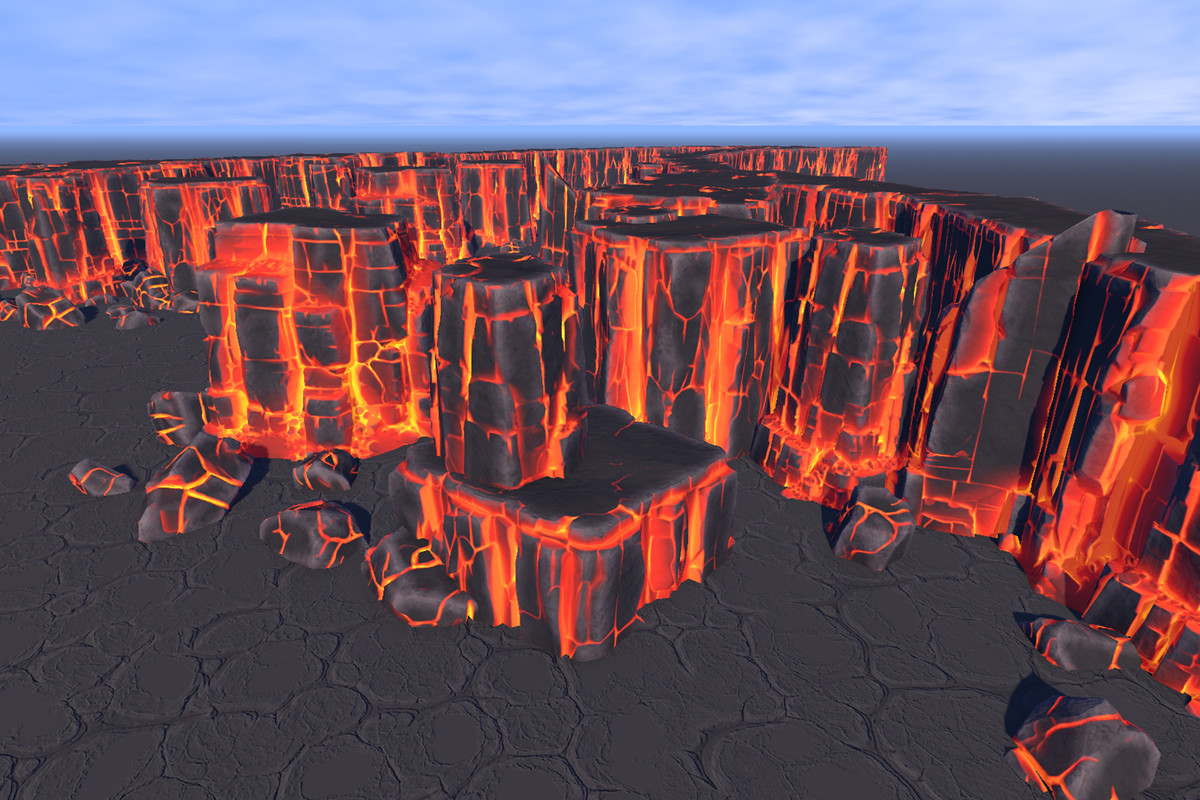 Stylized Nature - Blocky Cliffs