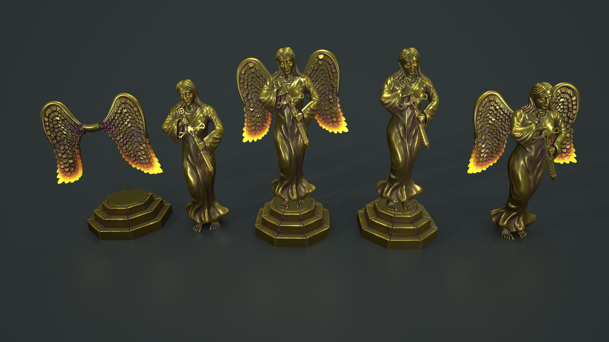 Dark Statues Pack