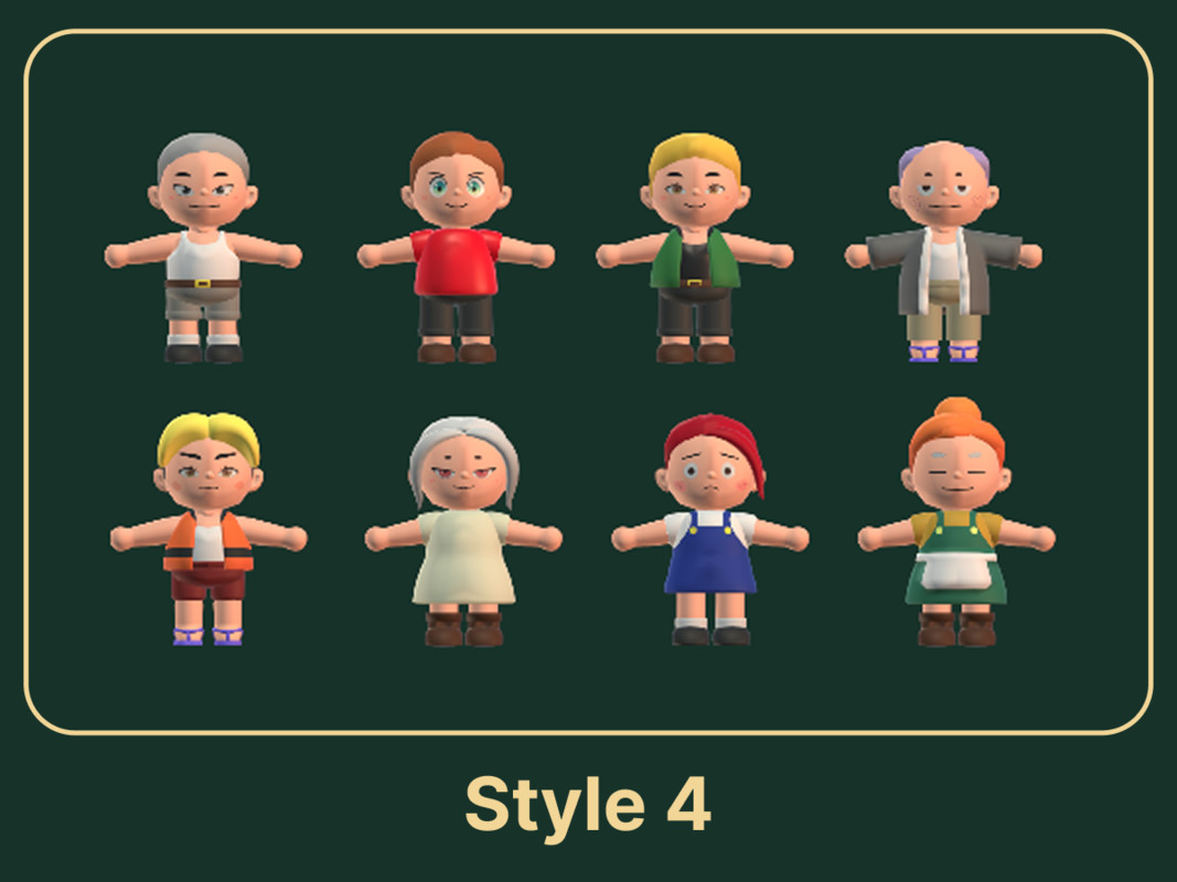 Character Generator Animation pack