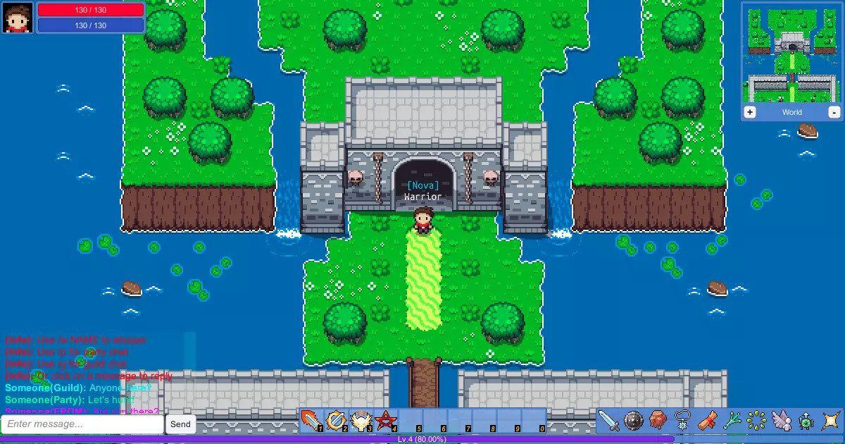 uMMORPG 2D Definitive Edition - MMORPG Engine