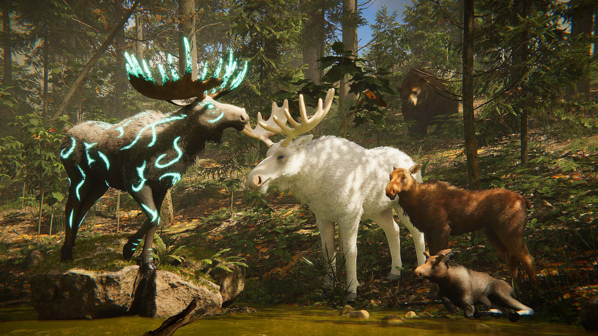 Realistic: Animal Forest Set