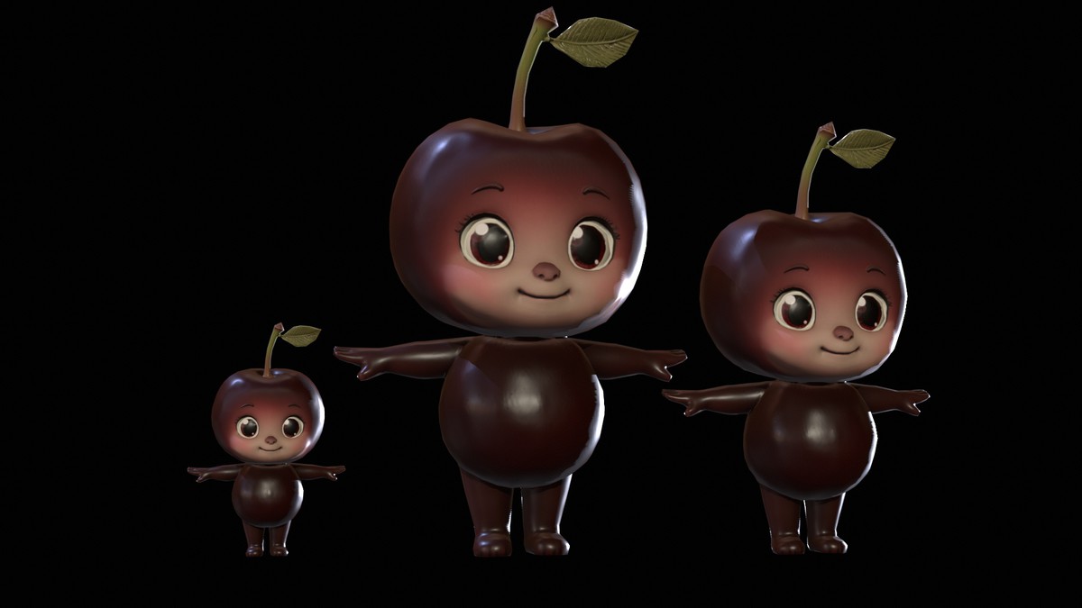 Chibi Fruit Cherry