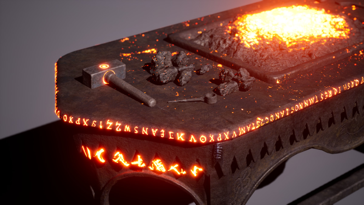 Fantasy Workbenches/Crafting Stations/Workshops (Potions/Blacksmith,Alchemy)