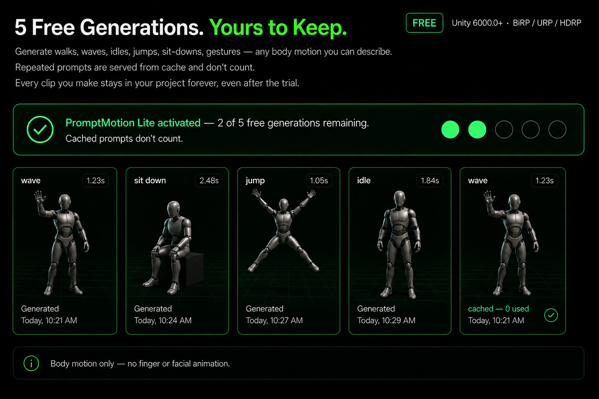PromptMotion Lite - AI Animation Generator