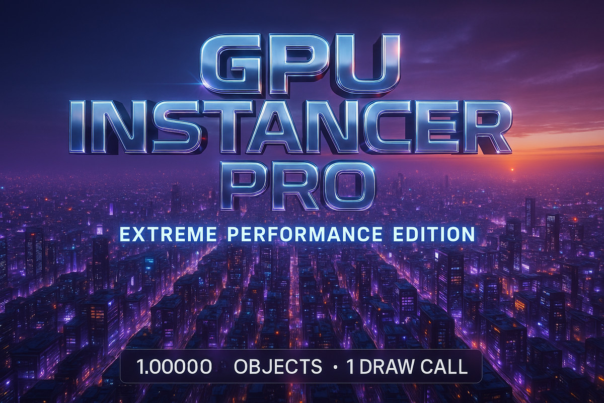 GPU Instancer Pro - Ultimate Performance Optimization System