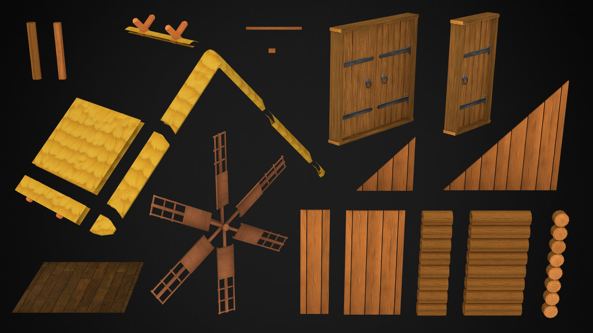 Farmstead - Modular Medieval Environment