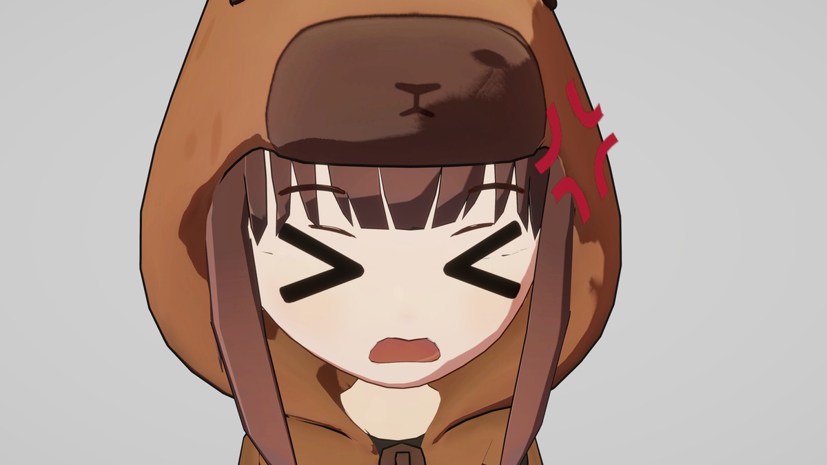 Cute Chibi Anime Girl Capybara Costume