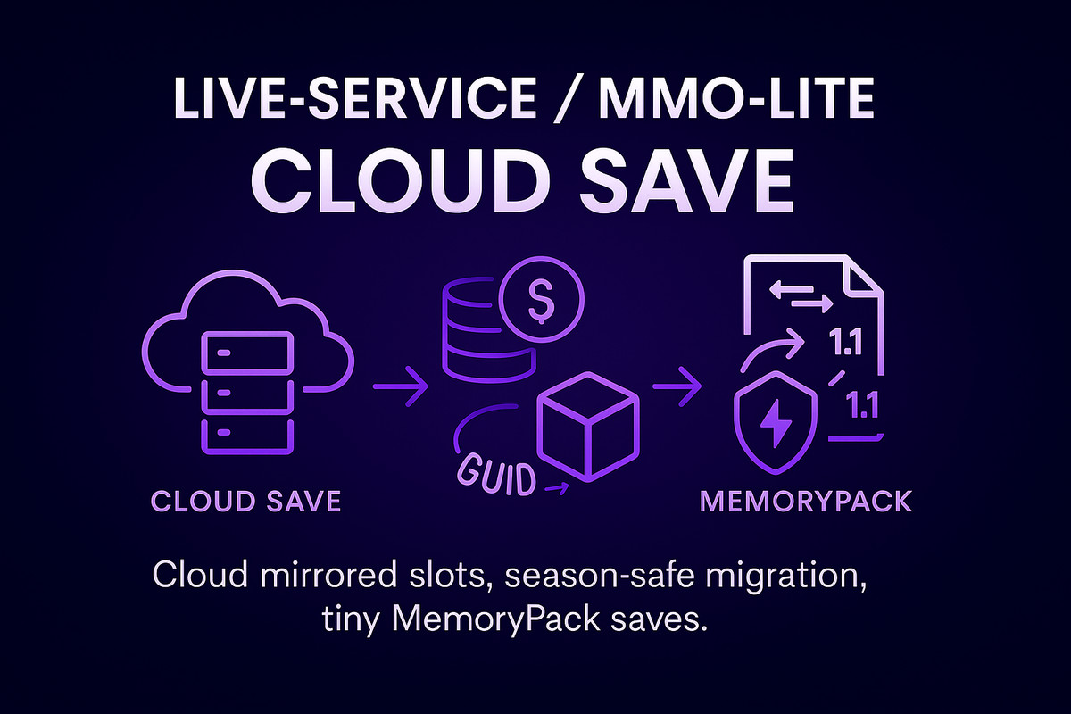 Crystal Save | Ultimate Inventory by Opsive Save Module