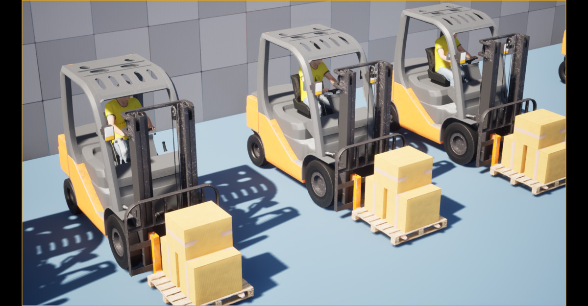 Warehouse & Logistics Tycoon Animation