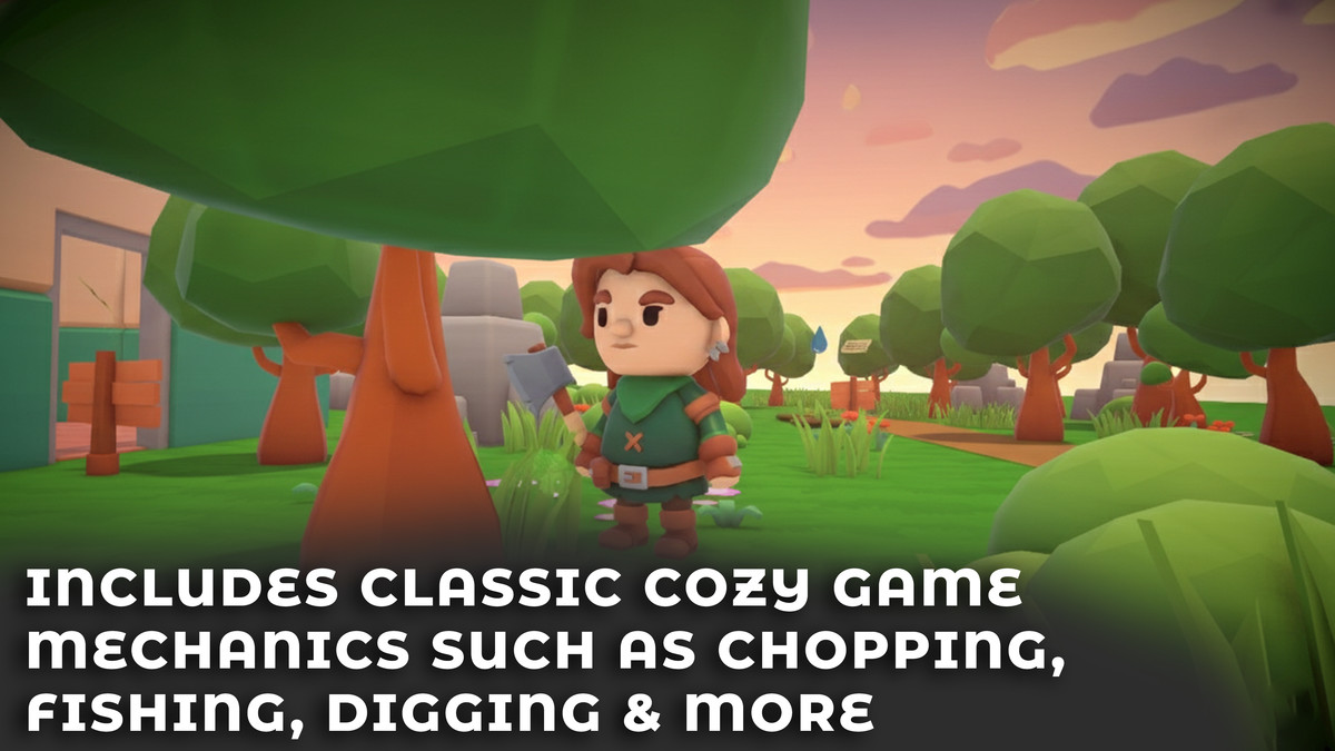 Cozy Game Template | Cozy Game/Fishing/Digging/Home Deco/RPG Template