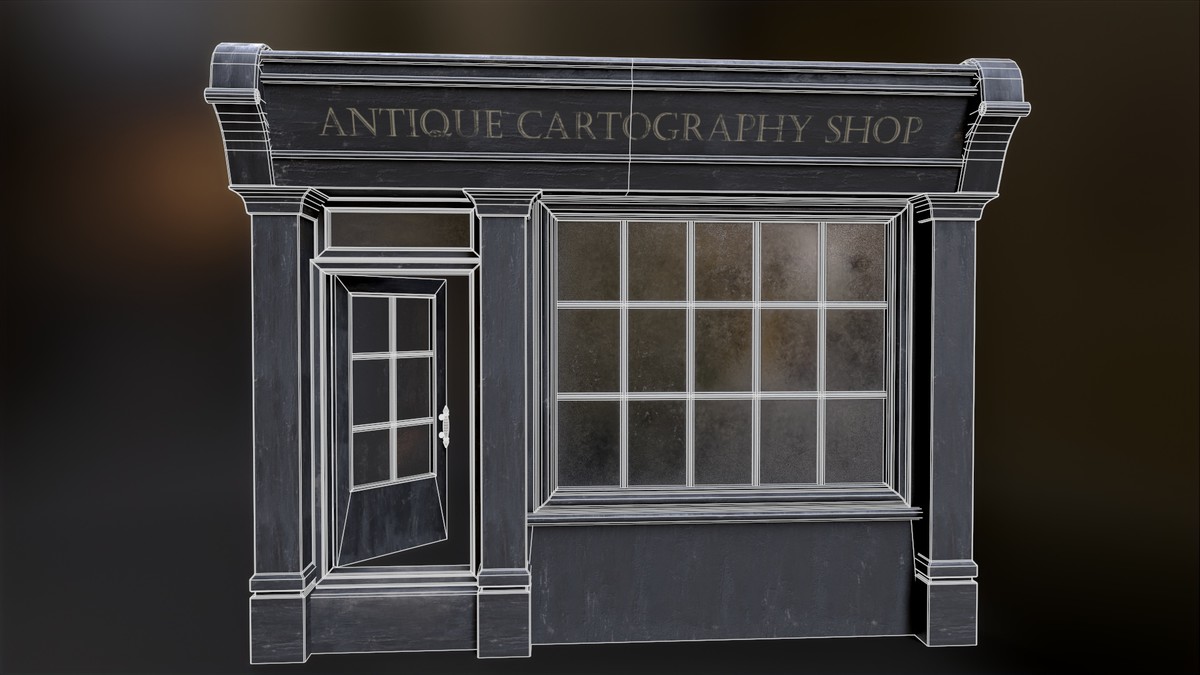 Old English Shop Front
