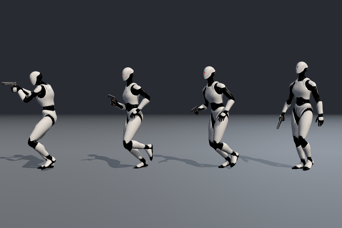 Female Pistol Animation
