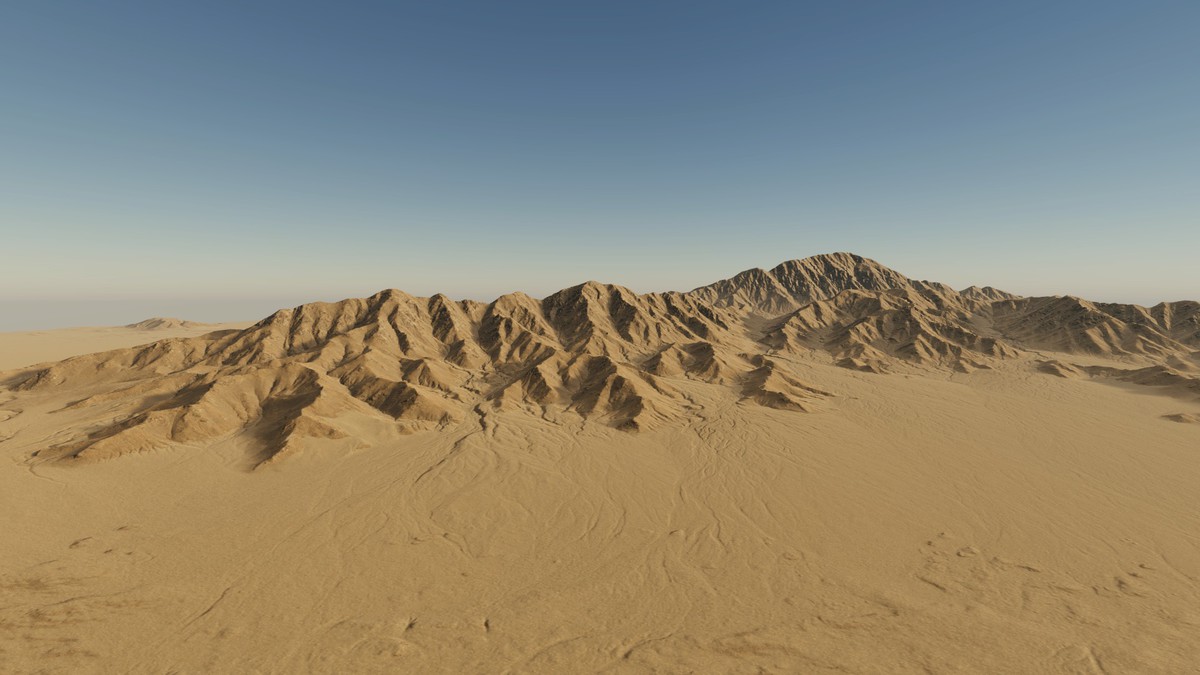 Mojave National Preserve Real-World Terrains 8K
