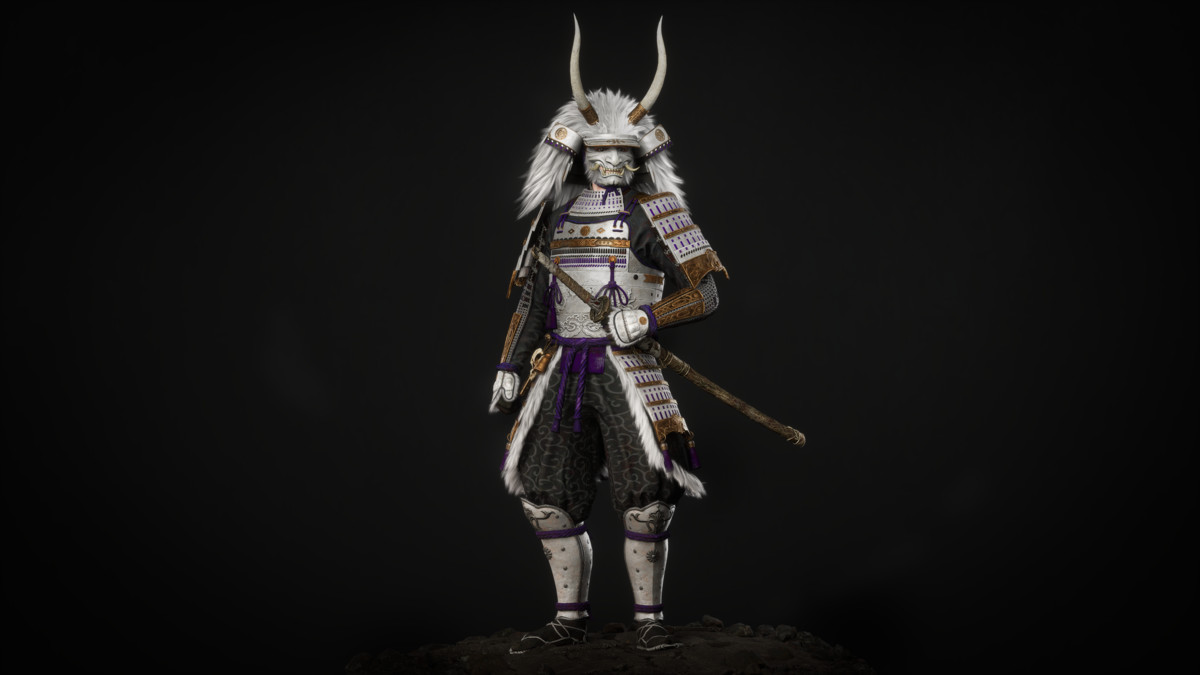 White Oni Samurai