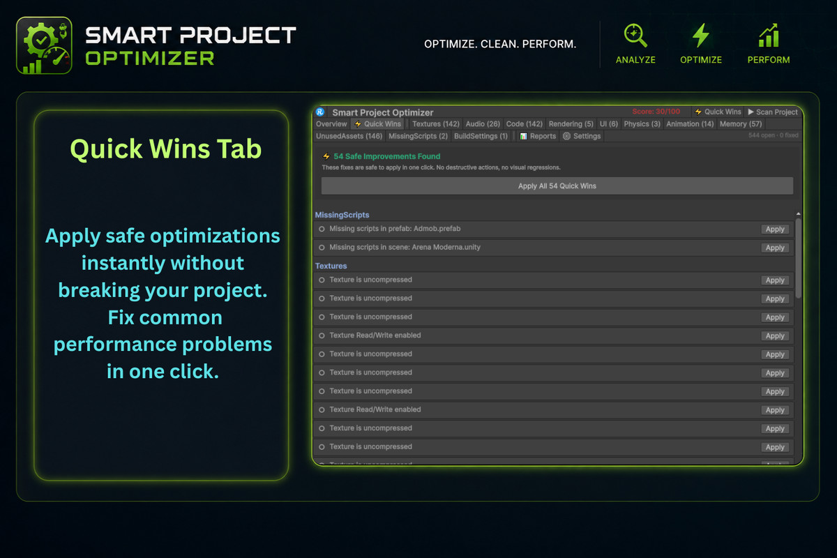 Smart Project Optimizer