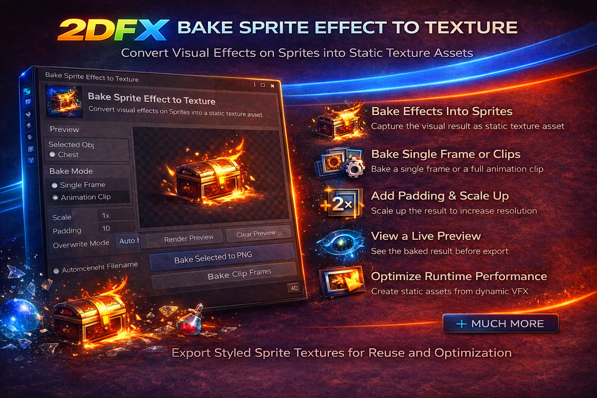 2DFX – 2D Sprite Shader FX (URP & Built-in)