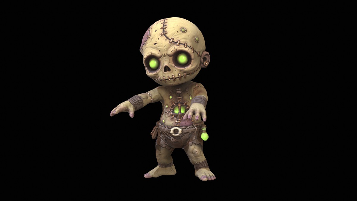 Chibi Necro Zombie Boy