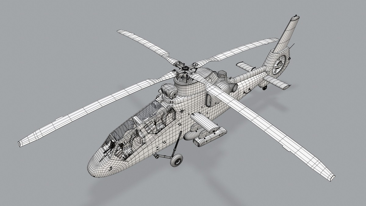 OH-1 Ninja Blank Livery Static (443)