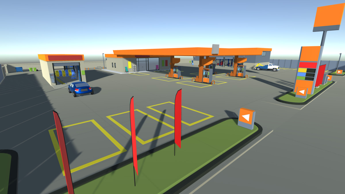 Snaps Prototype Gas Station