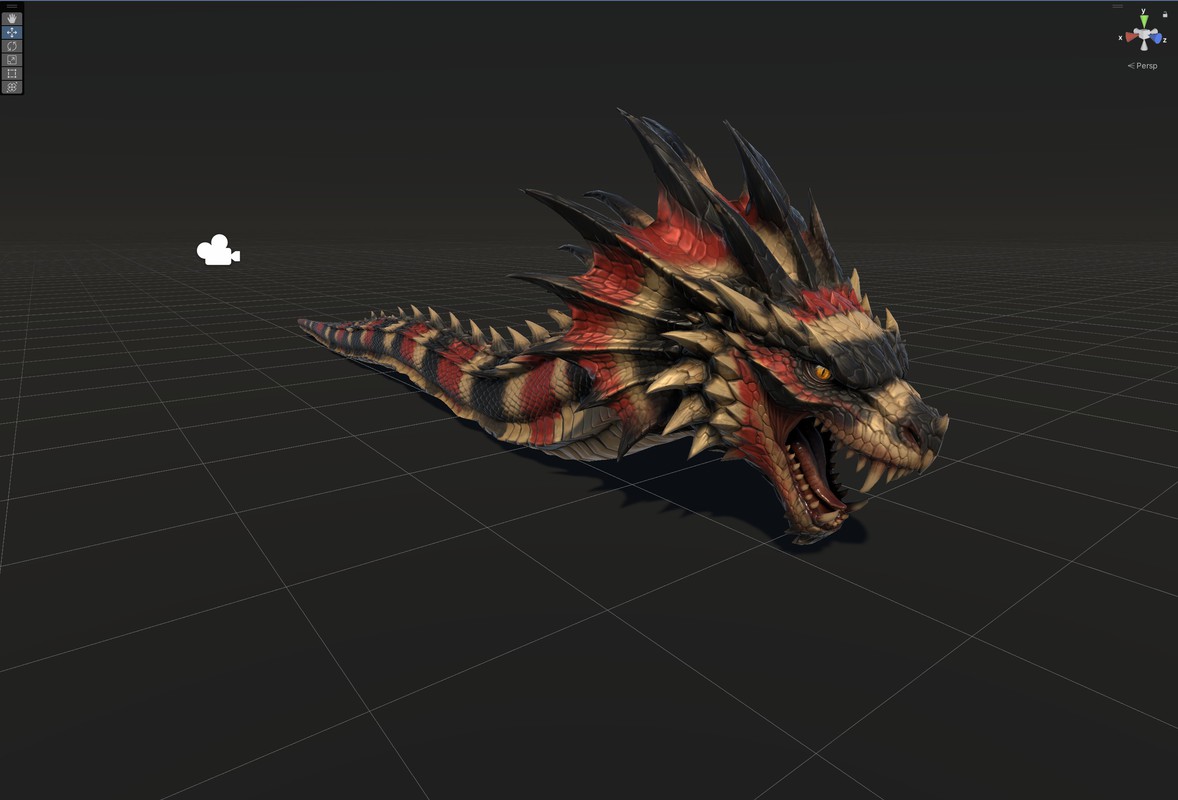 Basilisk Snake2 Character