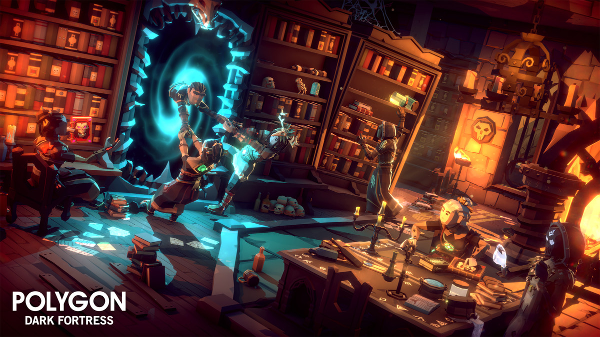 POLYGON - Dark Fortress - Low Poly 3D Art by Synty