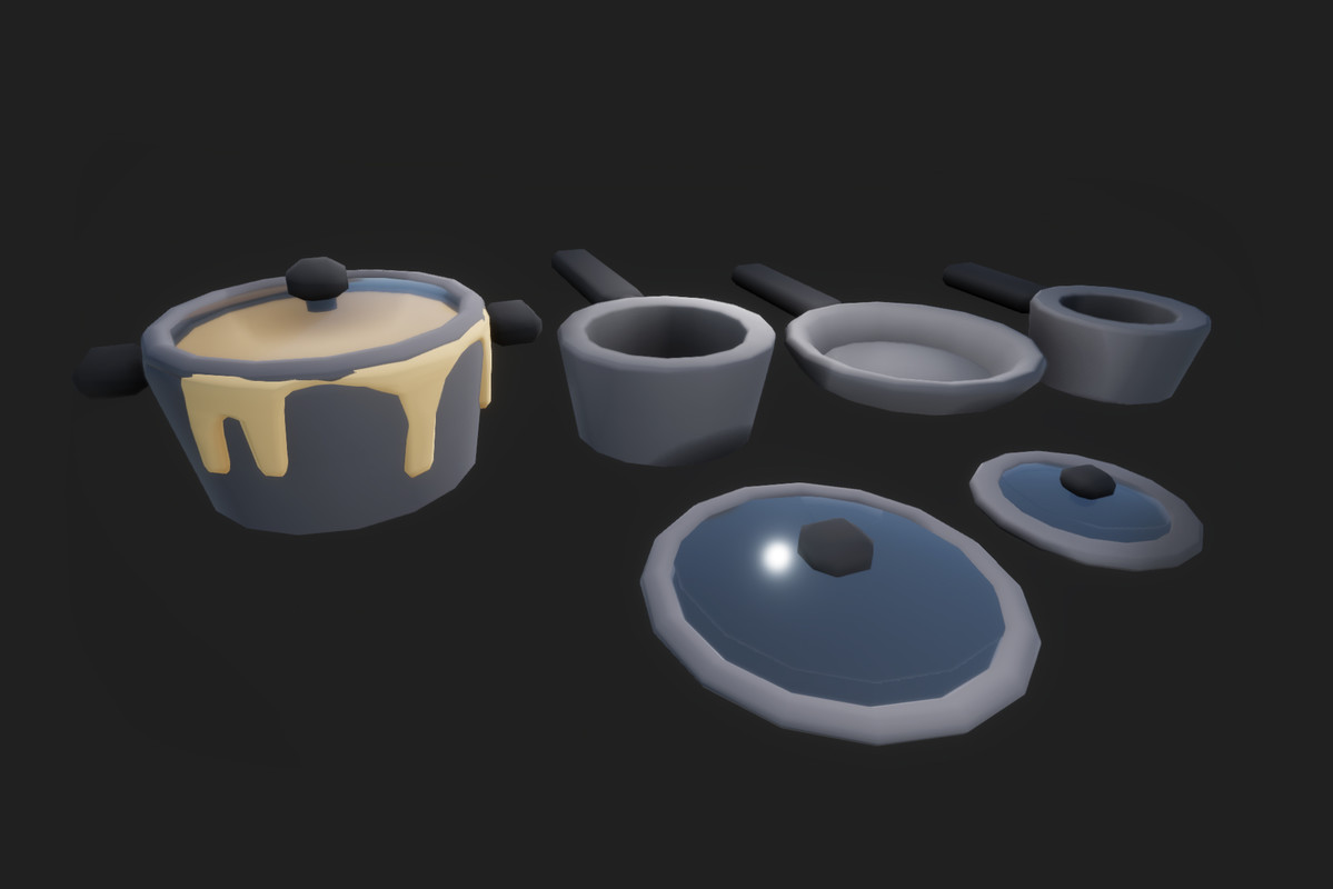 Cozy House Bundle - Goodies! Stylized Low Poly 3D Modular Pack
