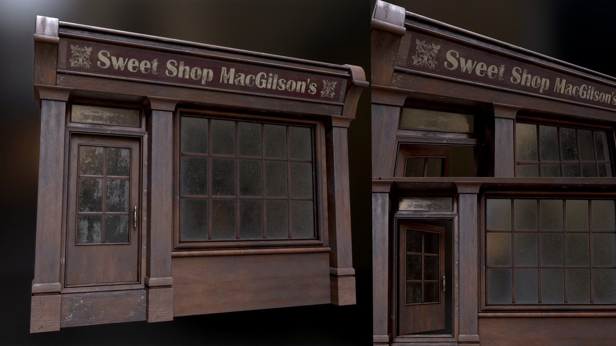 Old English Shop Front