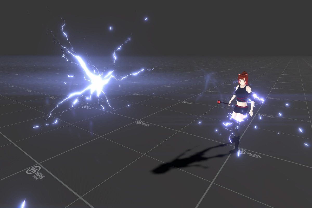 Realistic Lightning VFX - AoE, projectiles, strikes and more