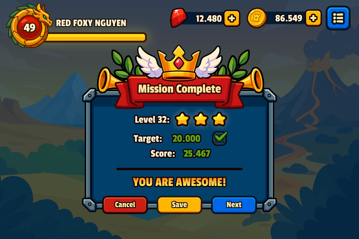 Mystic Realms: Premium Fantasy UI System