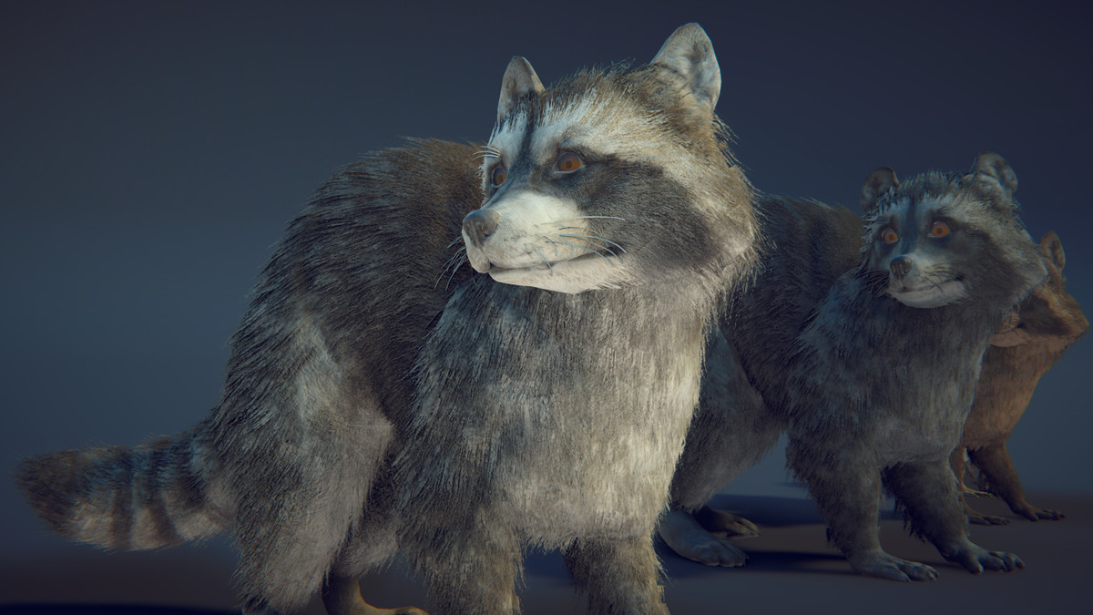 Realistic: Animal Forest Set