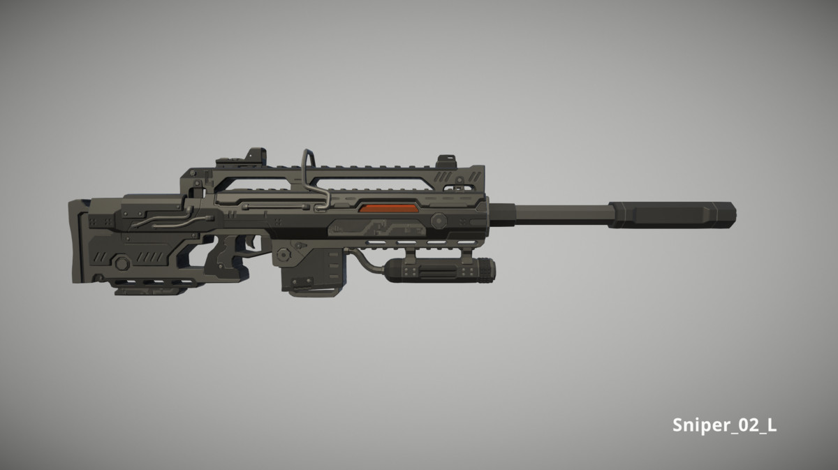 Cyberpunk Armory - Low Poly